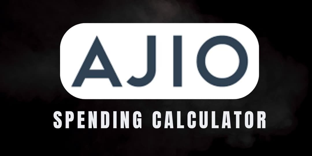 Ajio Spending Calculator 6