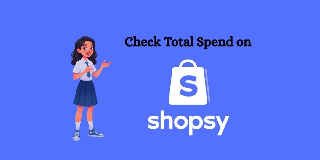 Check Total Spend on Shopsy 6